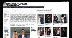 Desktop Screenshot of bowtiestuxedo.com